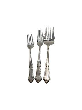 Wallace 18/10 Flatware 2 Dinner And 1 Serving Fork Set Of 3
